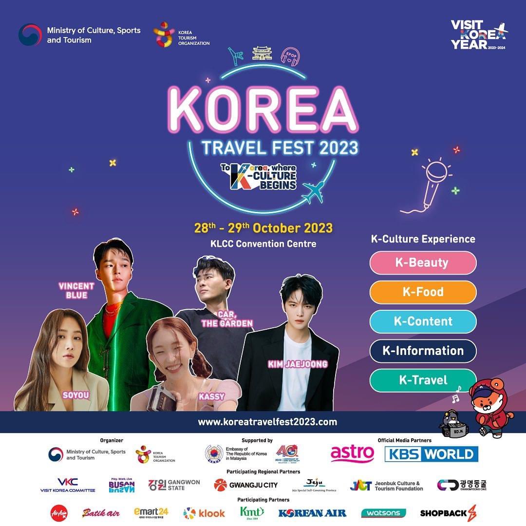 K-Culture Concert: K-Drama OST Concert Giveaway!

Follow MY K-POP WIRE on Twitter + Instagram
1 pair of DAEBAK ZONE tickets + we will DM by 3.30pm

#AnnyeongKawan  #KTO_Malaysia 
#KoreaTravelFest2023 
#VisitKoreaYear  #VisitKoreaYear2023 
#RideTheKoreanWave 
#MYKPOPWIRE
