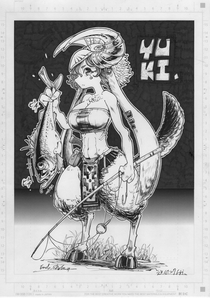 『ユキ』
#漫画  #アナログ  #絵描きさんと繋がりたい  #絵 #イラスト #art #artwork #私の絵柄が好みって人にフォローされたい #イラスト好きさんと繋がりたい #漫画家志望さんと繋がりたい