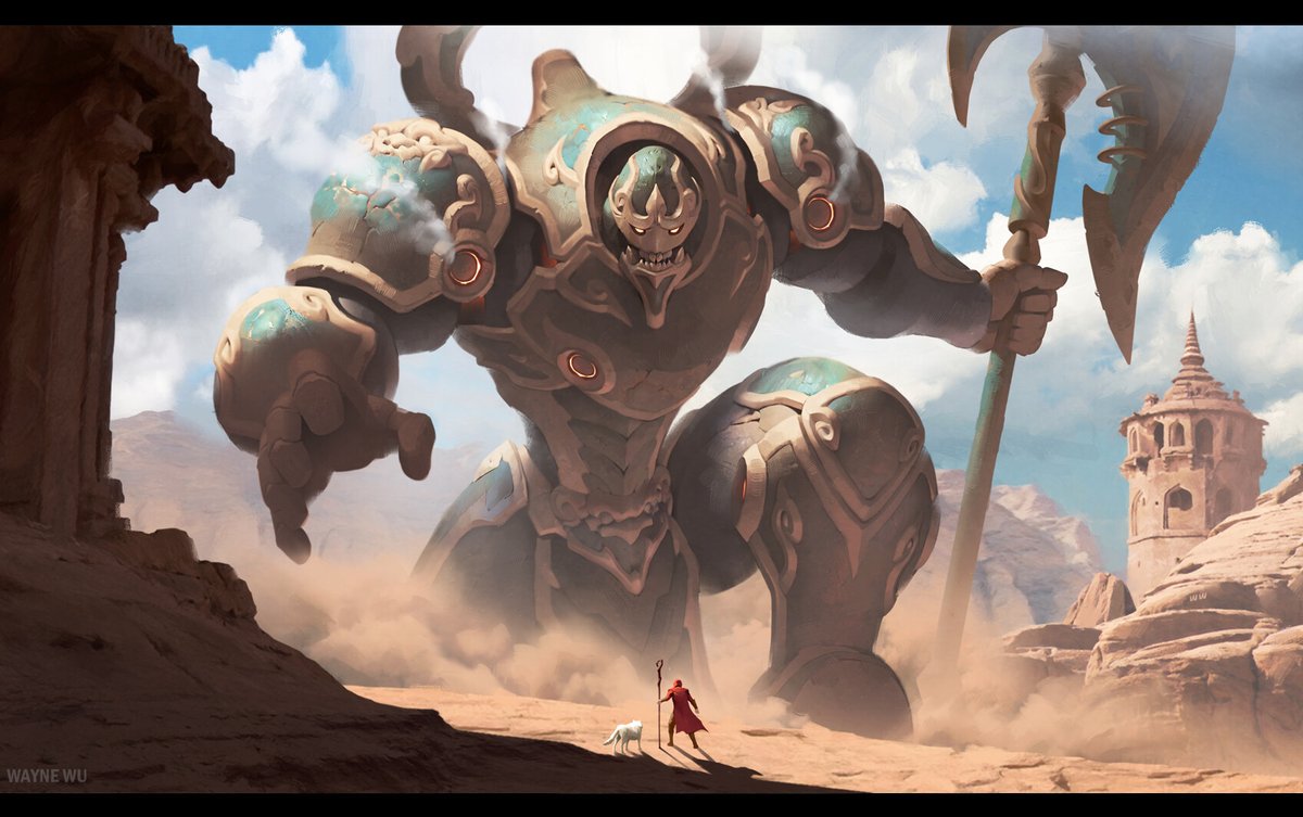 「Discover the Art of Wayne Wu, a concept 」|IAMAGのイラスト
