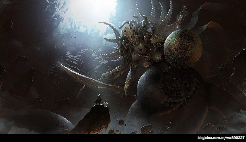 「Discover the Art of Wayne Wu, a concept 」|IAMAGのイラスト