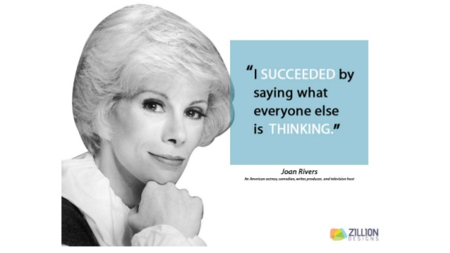 Joan Rivers.-  (Actress, Writer) Women Leaders #quote https://t.co/9IP4fTzO26 https://t.co/noRh84NZr<a href="/tag/quote"class="tags"><span>#quote</span></a>