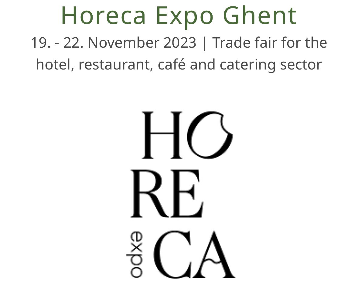 Another new show for us coming up in Belgium - exciting times #horecaexpo23