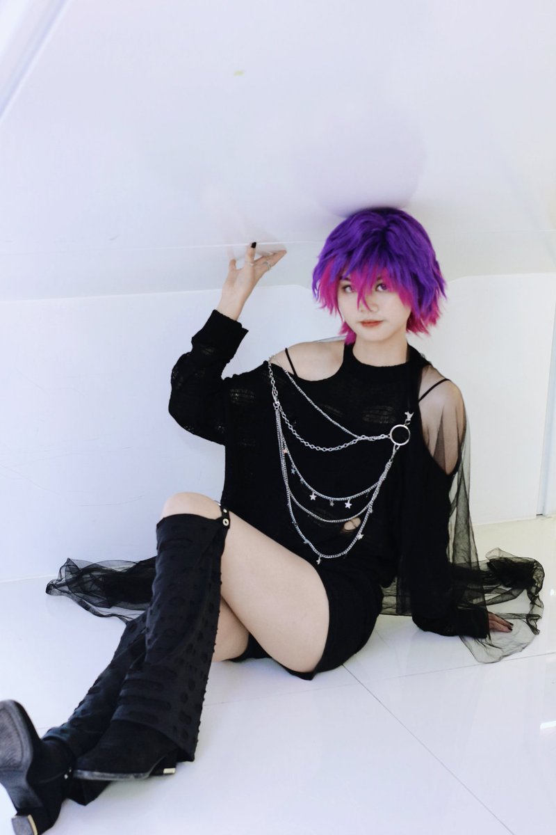 AnlanYueling's tweet photo. 🔮cosplay🔮

>ω<
This is what I think is best for uki mama.🔮

#UkiVioleta #ukiform #cosplayer #VioletAtelier https://t.co/uk0Prqh85Y