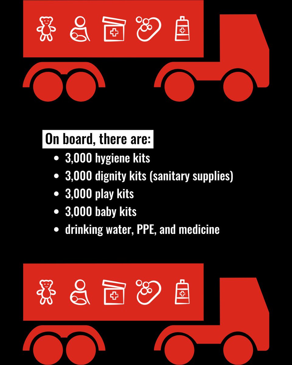 We have two trucks of supplies waiting to cross into Gaza and support families – but we need a ceasefire to get aid to children. 
 
Sign our petition to Rishi Sunak now: bit.ly/407EOvE 

#Gaza #StopTheWarOnChildren