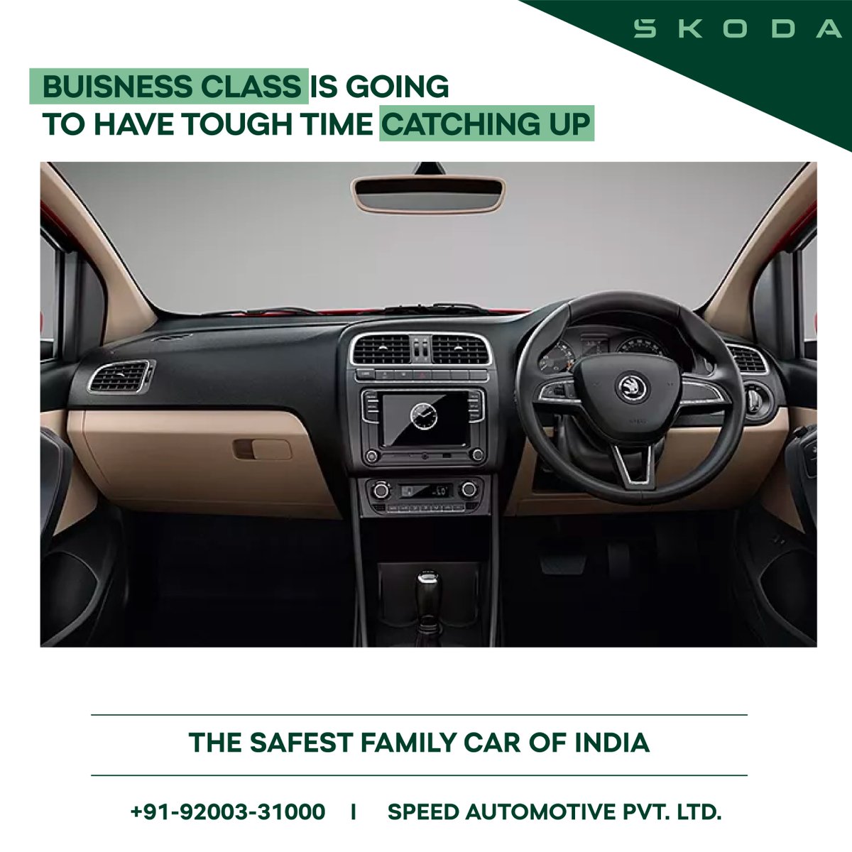 SPEEDSKODA's tweet photo. Drives are not just fun, they are a pleasure with the new ŠKODA SLAVIA's fully loaded infotainment system.

𝐒𝐏𝐄𝐄𝐃 𝐒𝐊𝐎𝐃𝐀 𝐀𝐔𝐓𝐎𝐌𝐎𝐓𝐈𝐕𝐄 𝐏𝐕𝐓. 𝐋𝐓𝐃.

𝐑𝐞𝐚𝐜𝐡 𝐔𝐬:
📞: 92003 31000

#speedskoda #skoda #bidranker #raipur
#visitnow #skodaindia https://t.co/PLJMpXsJJO