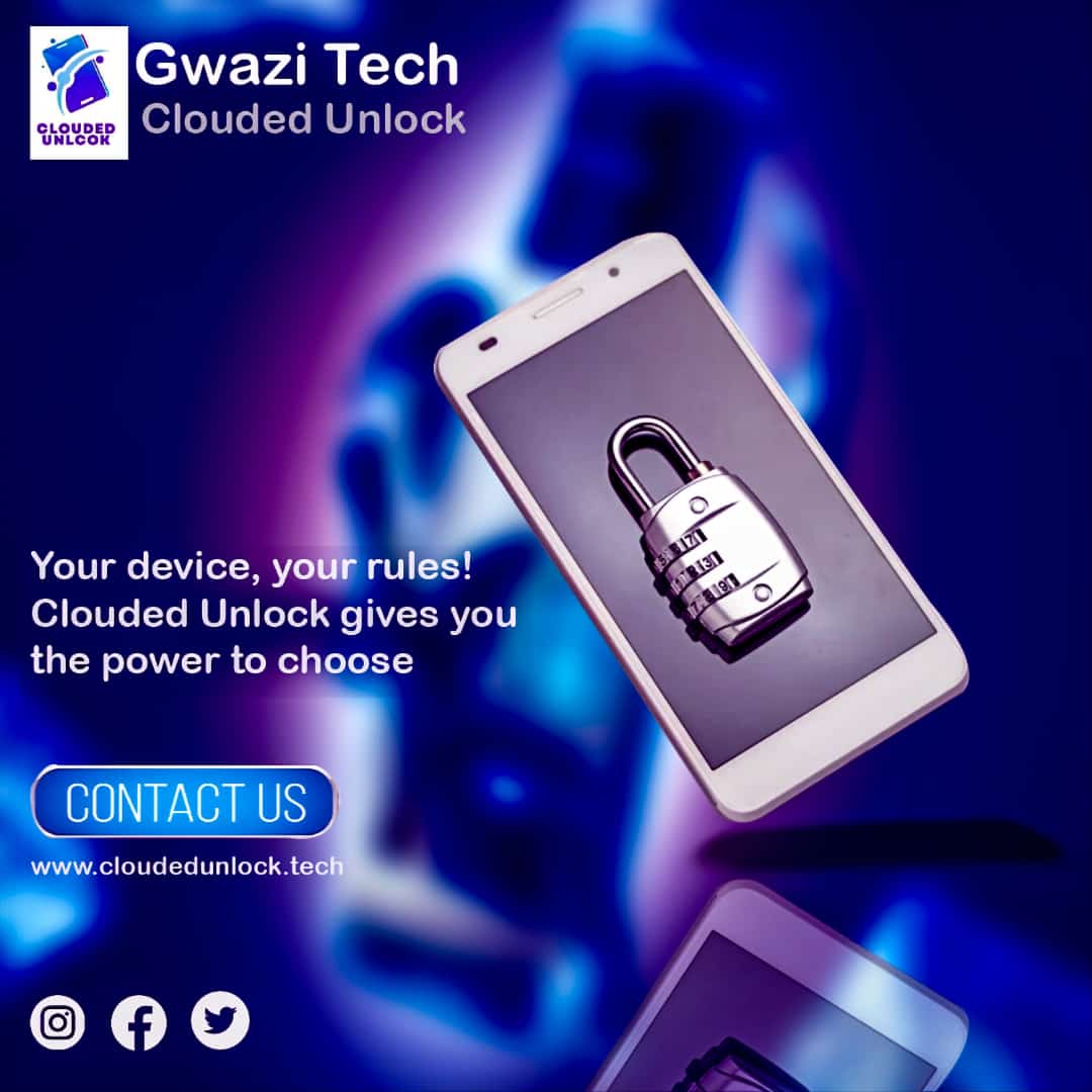 Clouded_unlock's tweet photo. Come And unlock your divices  with clouded unlock, we offer services that are reliable and  at a cheap Price .. Visit us today at https://t.co/x31YIPgtpe
#BreakBarriers #noLimits #OneClickMagic #SolvePhoneProblems #CloudedUnlock https://t.co/YHLOuQgRI0