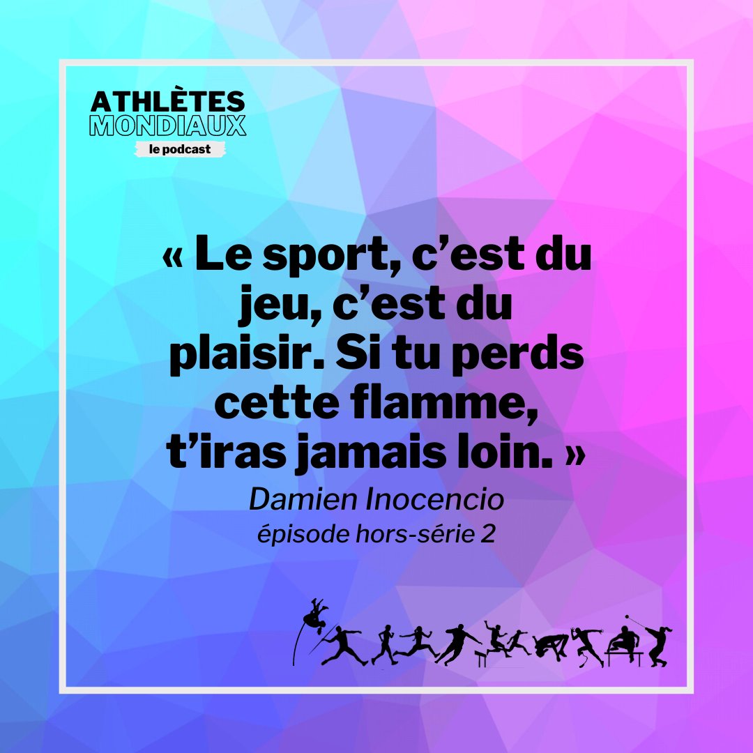 Extraits du deuxième épisode hors-série avec <a href="/DamienInocencio/">damsinopv</a>, coach de saut à la perche.

🎧 athletesmondiaux.com/episodes/hors-…