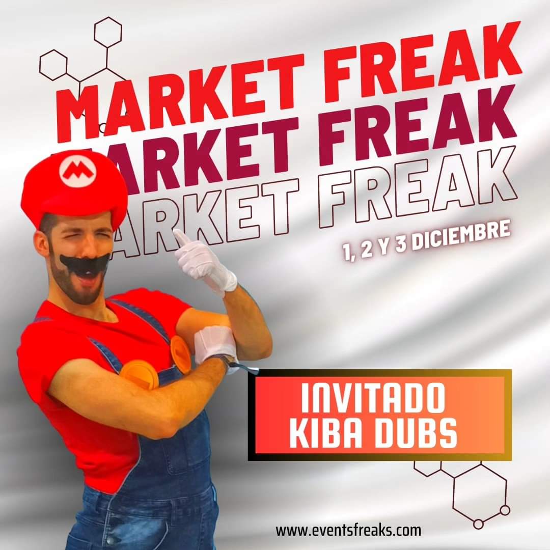 INVITADO MARKET FREAK LEÓN

Él es el gran Kiba Dubs y estará con nosotros dando caña y repartiendo alegría en esta nueva edición del evento 💪.

<a href="/kibadubs/">el kibita</a>
<a href="/eventsfreaks/">Events Freaks</a>