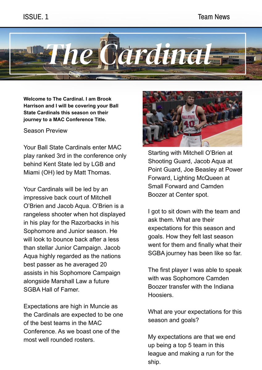 Ball State SGBA tweet media