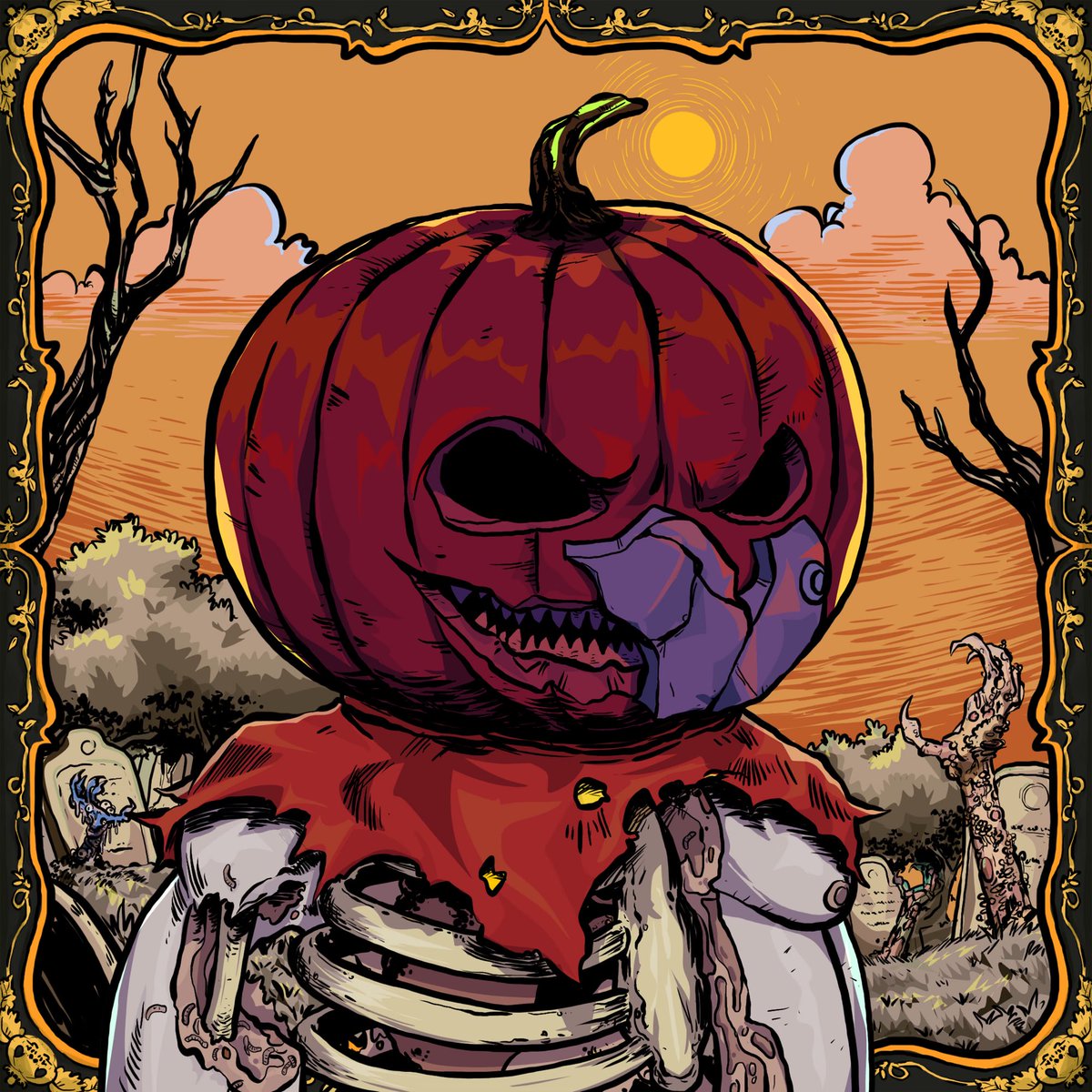 emergeen's tweet photo. ☠️🌄 Awaken, eerie souls from the shadows! The realm of Spooksy beckons, where mysteries lurk in every corner. The morning reveals secrets untold. 🦇🗝️ #CreepyMorning #SpooksyNFT 🌙👻

#NFT #NFTs #Polygon #PolygonNFTs #Spooksy #LWYS #ENAD https://t.co/XzueDhJtRs
