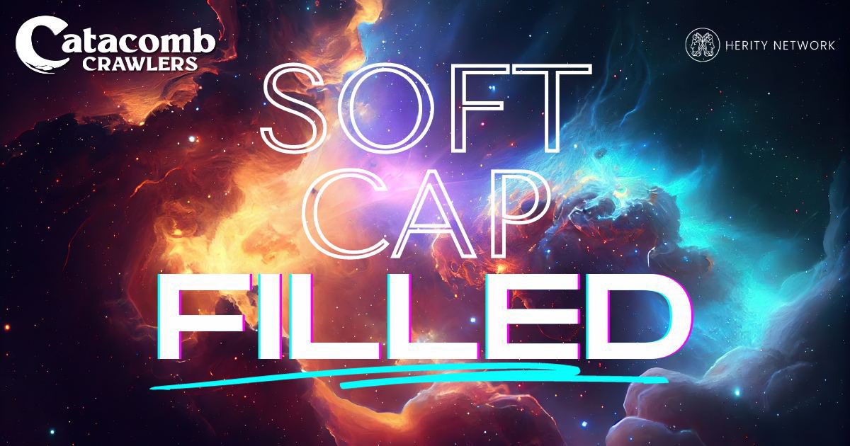 🚀 Exciting news! 

@CatacombCrawlers #SeedSale is pushing towards the Hard Cap after reaching the Soft Cap! 💰 

Invest $50 for 1 Investor Pass: 1 Random NFT, and 600 Bonus Tokens. 

 Don't miss out! Invest now! ℹ️ herityseed.io/projects/detai… 

#CatacombCrawlers #seedinvest 🎮