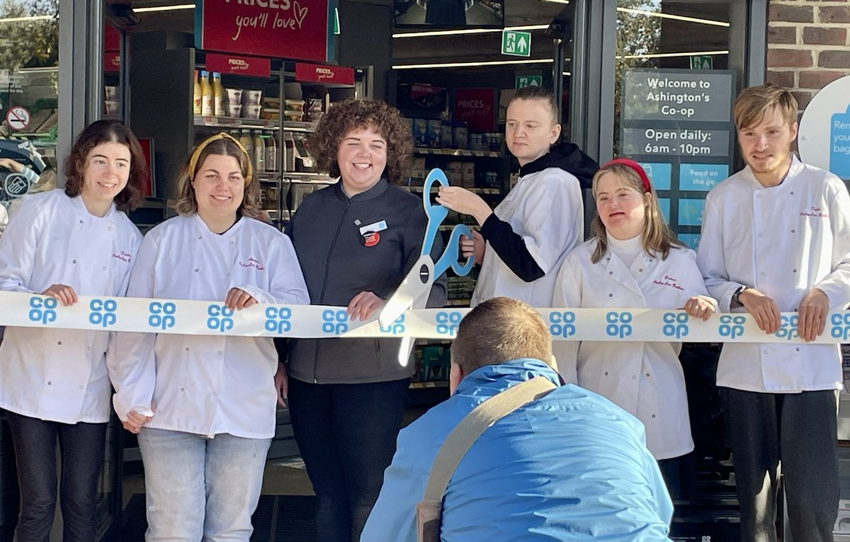 Such an honour for JubyLee Bakers to be invited to open the newly re-fitted <a href="/coopuk/">Co-op</a> Ashington! We are one of their Community partners for the next  12 months. Please consider choosing us as your Co-op Community Cause! Thank you <a href="/coopuk/">Co-op</a> !