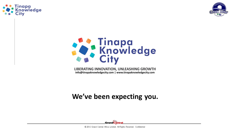 This is a great move by the HM <a href="/bosuntijani/">Dr. 'Bosun Tijani</a> . As we say at Tinapa Knowledge City, 'We have been expecting you'!