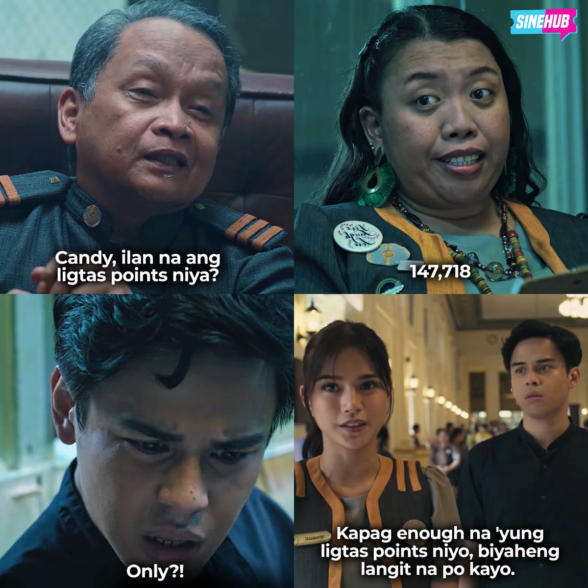 sinehubph's tweet image. Hala? Ilang ligtas points ba kailangan? 😩🤣

🎥 Simula sa Gitna (2023) - streaming on Prime Video this November 2!

#MarisRacal #KhalilRamos #SimulaSaGitna