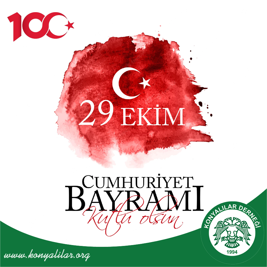 Cumhuriyet Bayramımız Kutlu Olsun

#Cumhuriyet 
#Konyader
