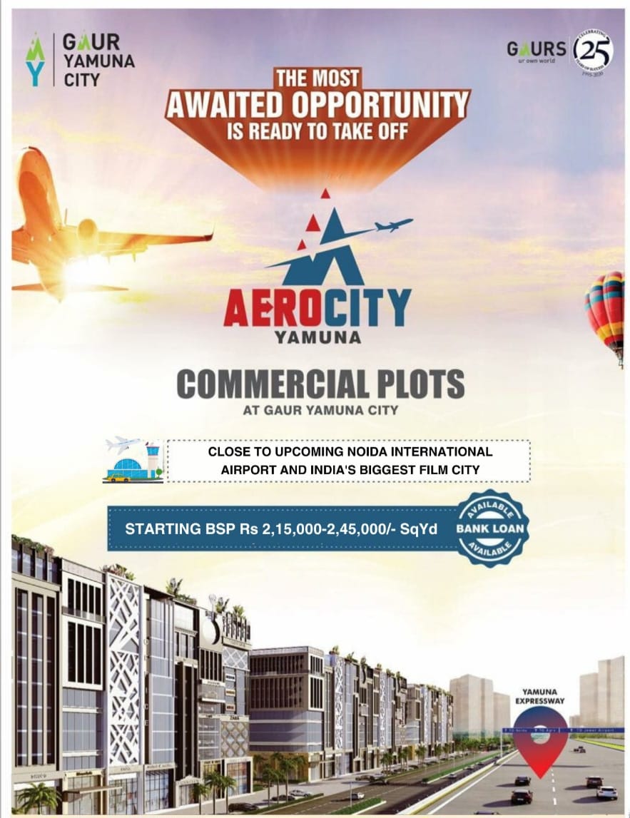 ShwetankGhosh's tweet image. Invest NOW for Commercial Plots at NIA Airport 🛫 

@gaursonsindia

#commercialrealestate #commercialproperty #commercialplot #commercialplotforsale #commercialpropertyforsale #greaternoida #yamunaexpressway #Investment #rentalincome #passiveincome #gaurs