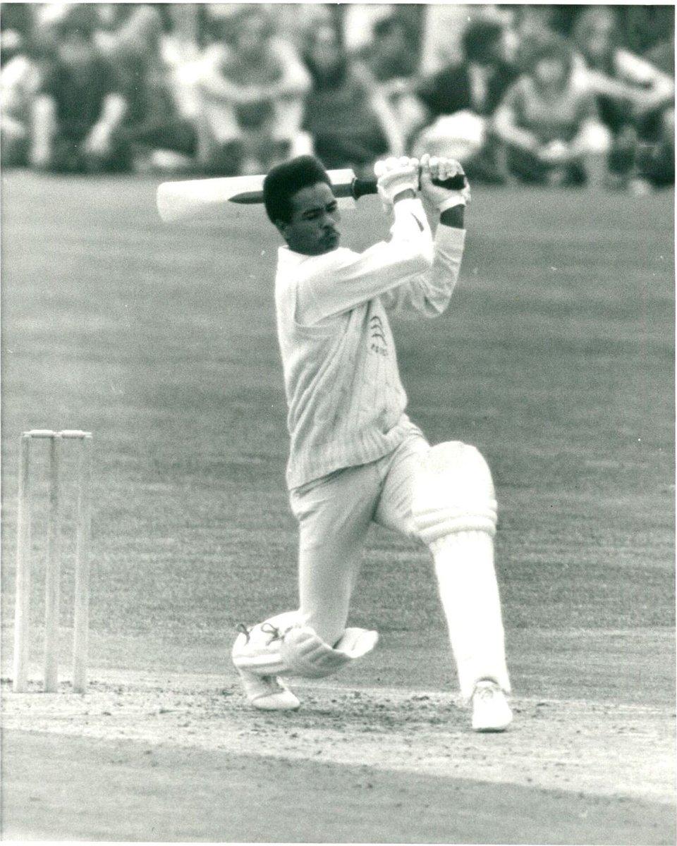 Keith Boyce (1943-1996) cricketer. Played for Essex CCC 1966-77 &amp; for Walthamstow CC. Recd Cricket Soc Wetherall award for Leading All-Rounder in English 1st Class Cricket 1972. Wisden Cricketer of Year 1974 📸 Portraits courtesy Peter Edwards Museum &amp; Library #BlackHistoryMonth