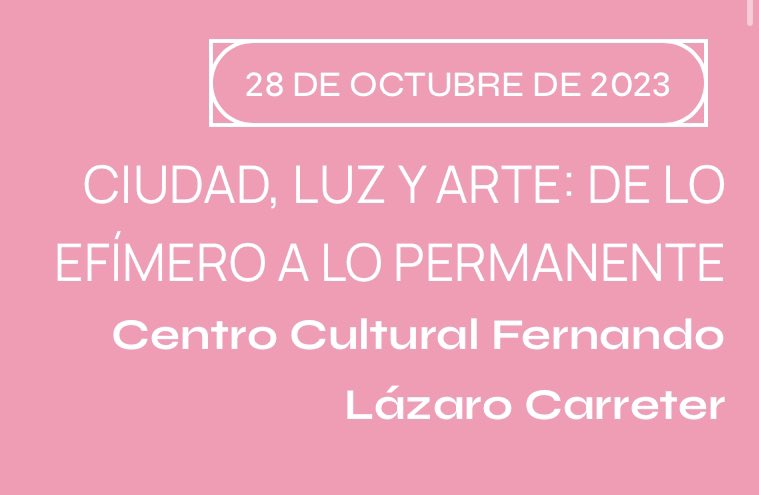 _LuzMadrid's tweet photo. ✨#EncuentroLuzMadrid. Las ponencias y debates programados acercarán a los asistentes sus distintas visiones sobre la #CulturadelaLuz, complementadas con la participación de arquitectos, diseñadores y artistas.

👩‍💻Síguelo en directo 👉🏿 https://t.co/o2FjFm6Wgi https://t.co/GH4NSHgDvP