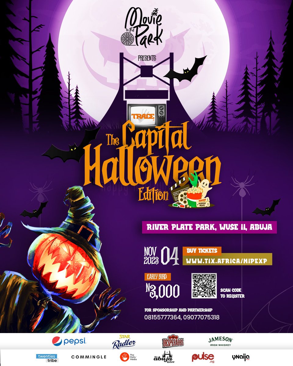 AbujaKulture's tweet photo. Abuja!!! We are 7 days away from the Capital Halloween Edition ๐ป๐ฟ
Don't play, get your tickets ๐ซ : https://t.co/LLmFiMDdv5
Get ready for a spooktacular experience
#mipexperience #Abuja #AbujaTwitterCommunity https://t.co/1ioLjFMbYw