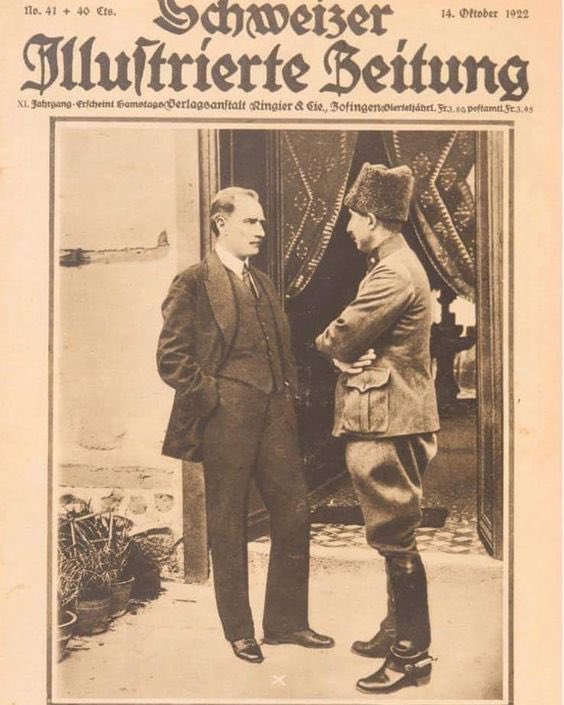 Mustafa Kemal Atatürk'ün yabancı basına yansımış kapak fotoğrafları.