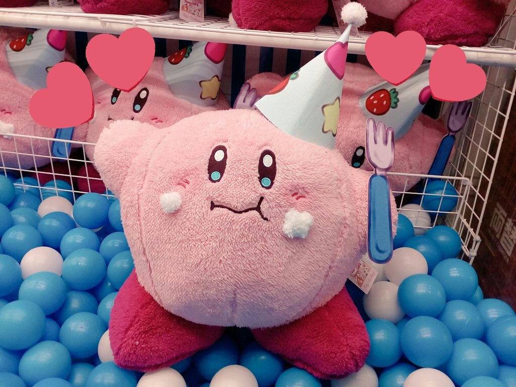 星のカービィ Kirby×Dr.MORICKY BIGぬいぐるみ ～CAKE PARTY～ が入荷 