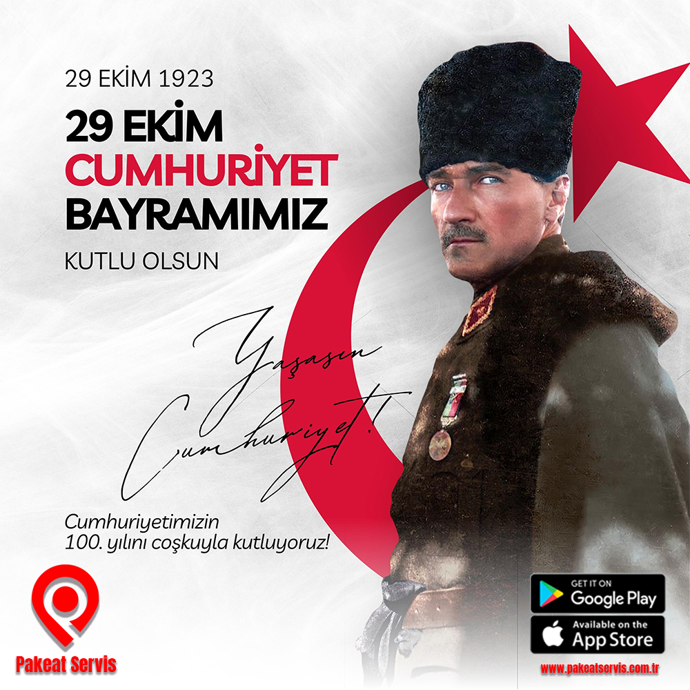 Pakeat Servis (@pakeatservis) on Twitter photo 🇹🇷 Cumhuriyetimizin 100. Yılını Coşkuyla Kutluyoruz!
" 29 Ekim Cumhuriyet Bayramımız Kutlu Olsun. "
🎉 Kampanyalarımızdan Haberdar Olmak İçin BİZİ SOSYAL MEDYA Hesaplarımızdan Takip Etmeyi Unutmayınız.
📞 0850-533-33-70
<a href="/pakeatservis/">Pakeat Servis</a> 🇹🇷 Cumhuriyetimizin 100. Yılını Coşkuyla Kutluyoruz!
" 29 Ekim Cumhuriyet Bayramımız Kutlu Olsun. "
🎉 Kampanyalarımızdan Haberdar Olmak İçin BİZİ SOSYAL MEDYA Hesaplarımızdan Takip Etmeyi Unutmayınız.
📞 0850-533-33-70
<a href="/pakeatservis/">Pakeat Servis</a>