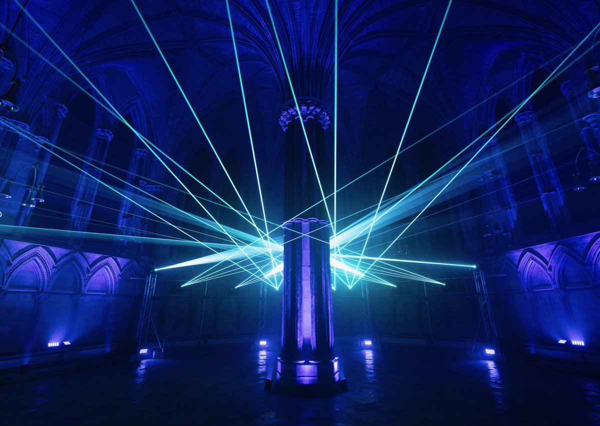 Samantha Mellows (@sammie_mellows) on Twitter photo Another first for me. Lasers in the chapter house!
Tickets still available for tonight’s shows from frequency.org.uk or on the door.
📷<a href="/ElectricEggUK/">Electric Egg</a> Seb Lee Another first for me. Lasers in the chapter house!
Tickets still available for tonight’s shows from frequency.org.uk or on the door.
📷<a href="/ElectricEggUK/">Electric Egg</a> Seb Lee