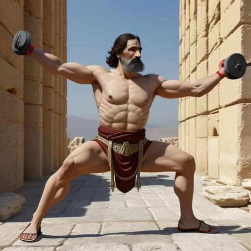 fibion's tweet photo. 🔬 History of #ResistanceTraining 📜 [Thread 1/5]:

Embarking on a voyage that traces resistance training from ancient sandbags to modern gyms.

Discover how mankind has forever sought strength.

📚 #TrainingHistory https://t.co/W2QTr0y0zM