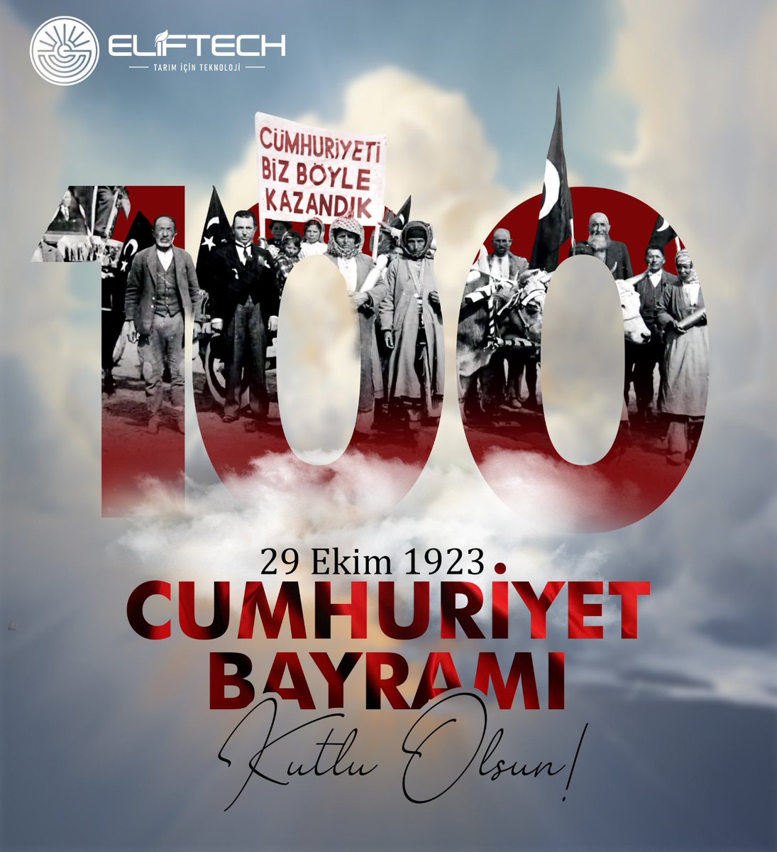 Aylardan Teşrin-i evvel yani “Ekim”, Cumhuriyet tohumlarının da ekildiği “Ekim”. 🇹🇷 Şanlı Cumhuriyetimizin 100. Yılı Kutlu Olsun 🇹🇷