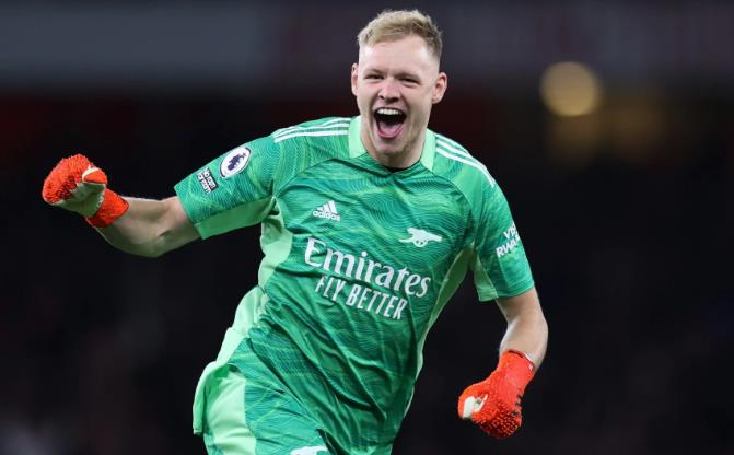 Fire1Football's tweet photo. According to a report by Football Insider, Arsenal will not sell Aaron Ramsdale in January, despite interest from other clubs. #Arsenal #folloback #CHEO #cheouytin https://t.co/TttCqLVaZh