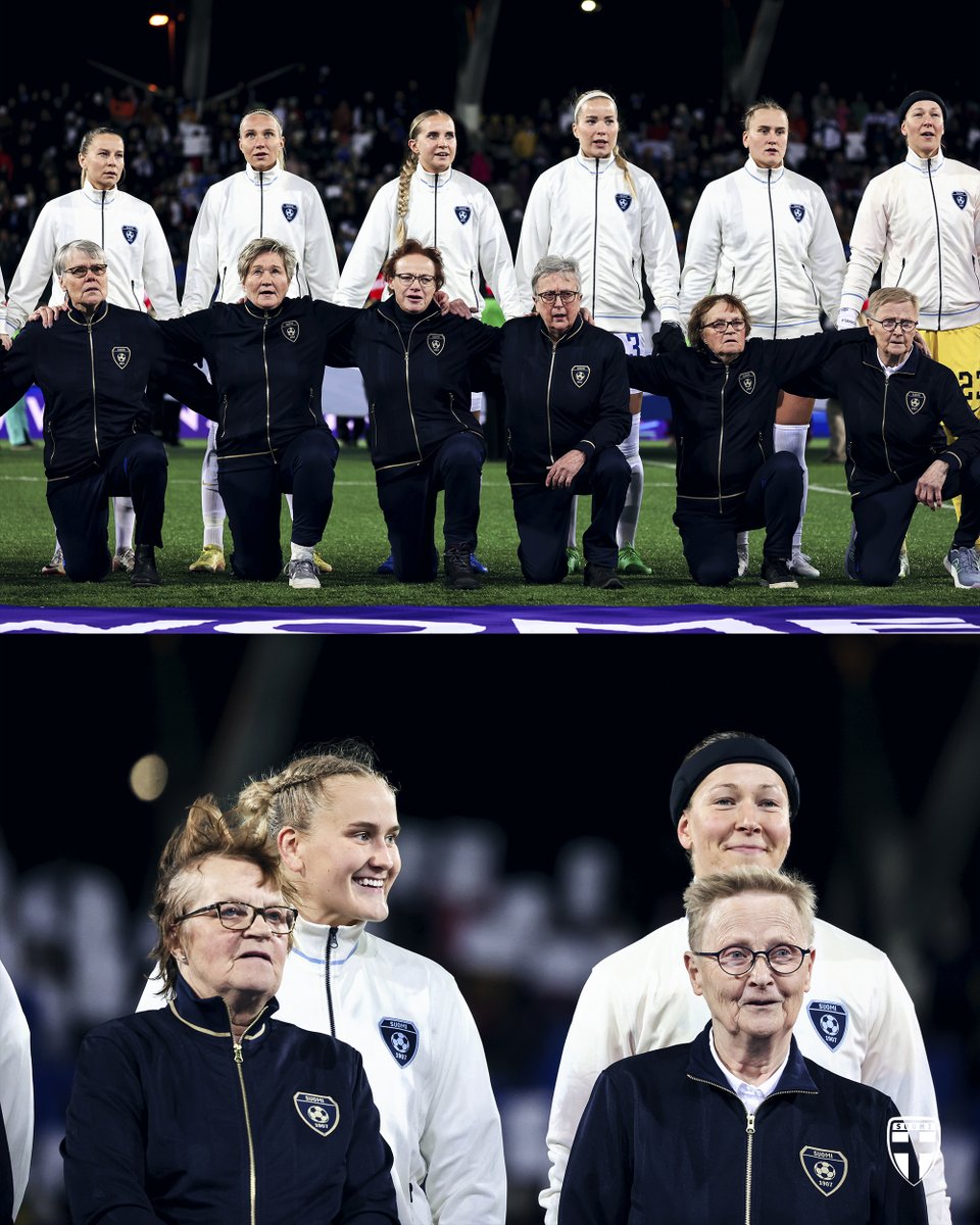 HelmaritFI's tweet photo. 𝐿𝑒𝑔𝑒𝑛𝑑𝑜𝑗𝑒𝑛 𝑖𝑙𝑡𝑎 ✨ |  Helmareiden pelaajasaattajina nähtiin 50v-juhlaottelun kunniaksi 1970-luvun Helmarit-legendoja. 🦉

Kiitos,

Marketta Hartikka
Marianne Sulén
Eva Jare
Tuula Okkola
Merja Sjöman
Eeva Jääskeläinen
Suvi Nirkkonen
Merja Laine
Tuula Kauppinen
Regina Hollmen
Sirpa Moisander

📸: Jyri Sulander

#Helmarit #MeOlemmeSuomi #FINCRO #UWNL
