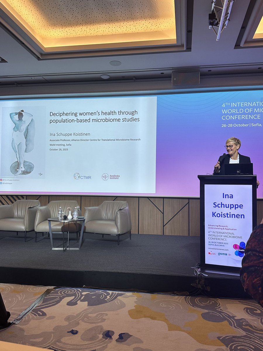 ⁦<a href="/InaSchuppe/">Ina Schuppe Koistinen</a>⁩ ⁦<a href="/WoMicrobiome/">World of Microbiome</a>⁩ so excited for this talk