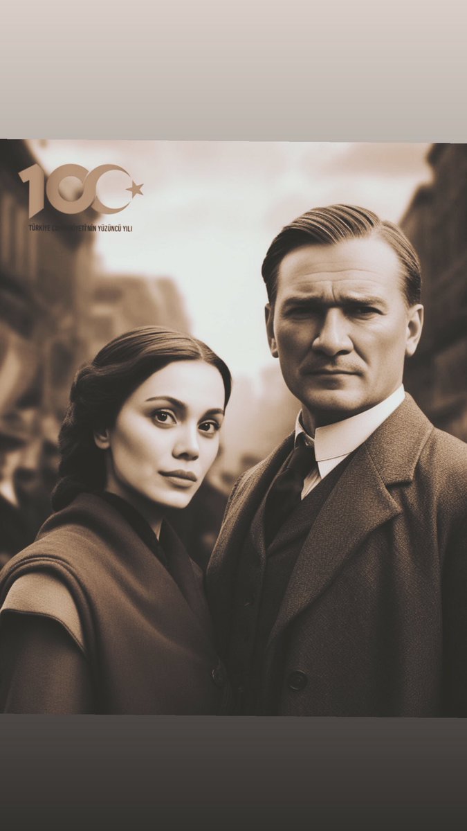 Bu zor coğrafyada Cumhuriyet sayesinde hür ve adil şartlarla yaşamamın 100. yılı 🙏🏻🇹🇷 Minnettarım♥️Türkiye Cumhuriyetinin 100. yılı kutlu olsun🇹🇷 Sonsuz olsun ♾️ Her zaman yanyanayız, omuz omuzayız, düşünceleri ve asil varlığıyla ♥️