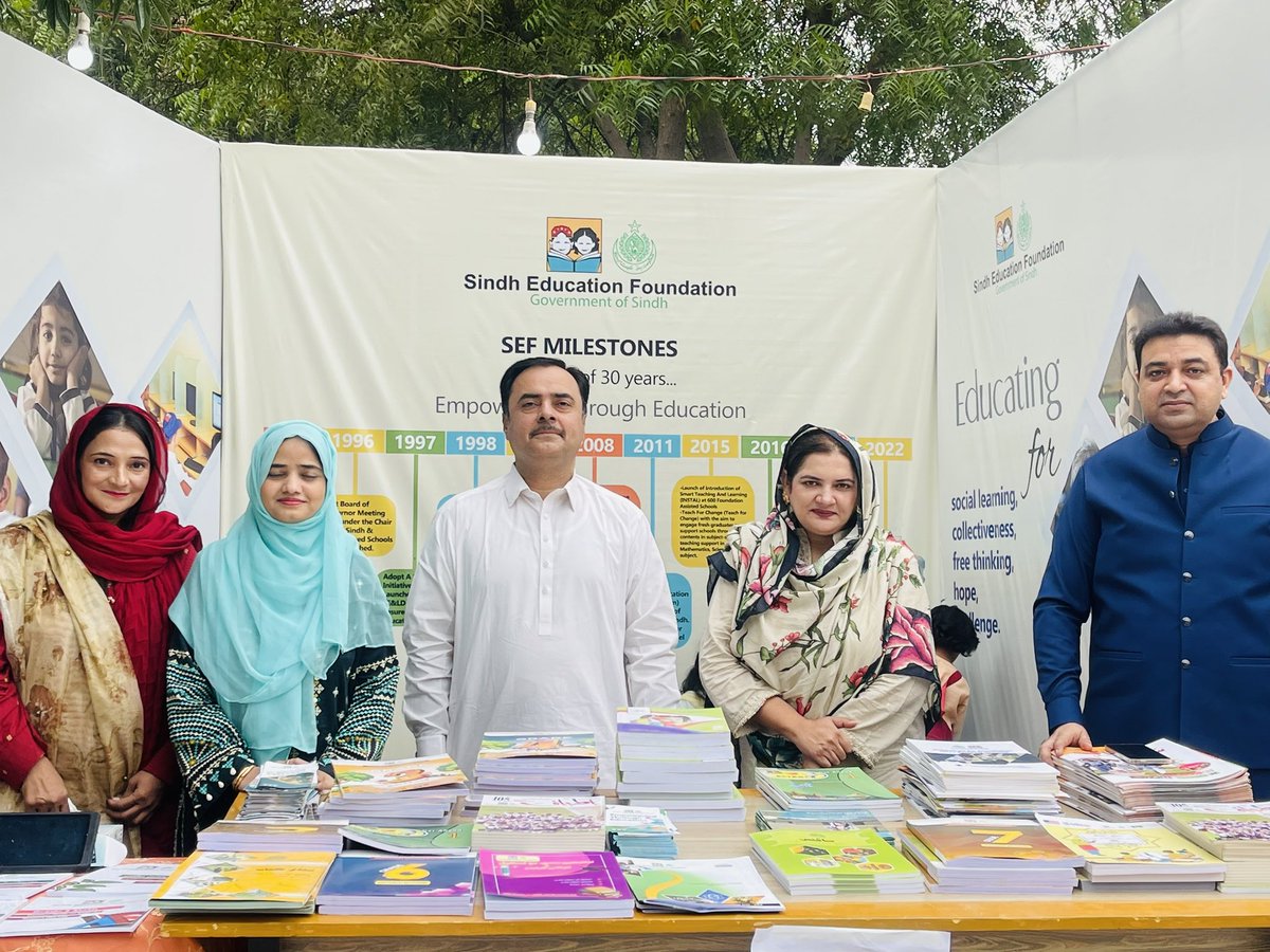 Sindh Education Foundation tweet media