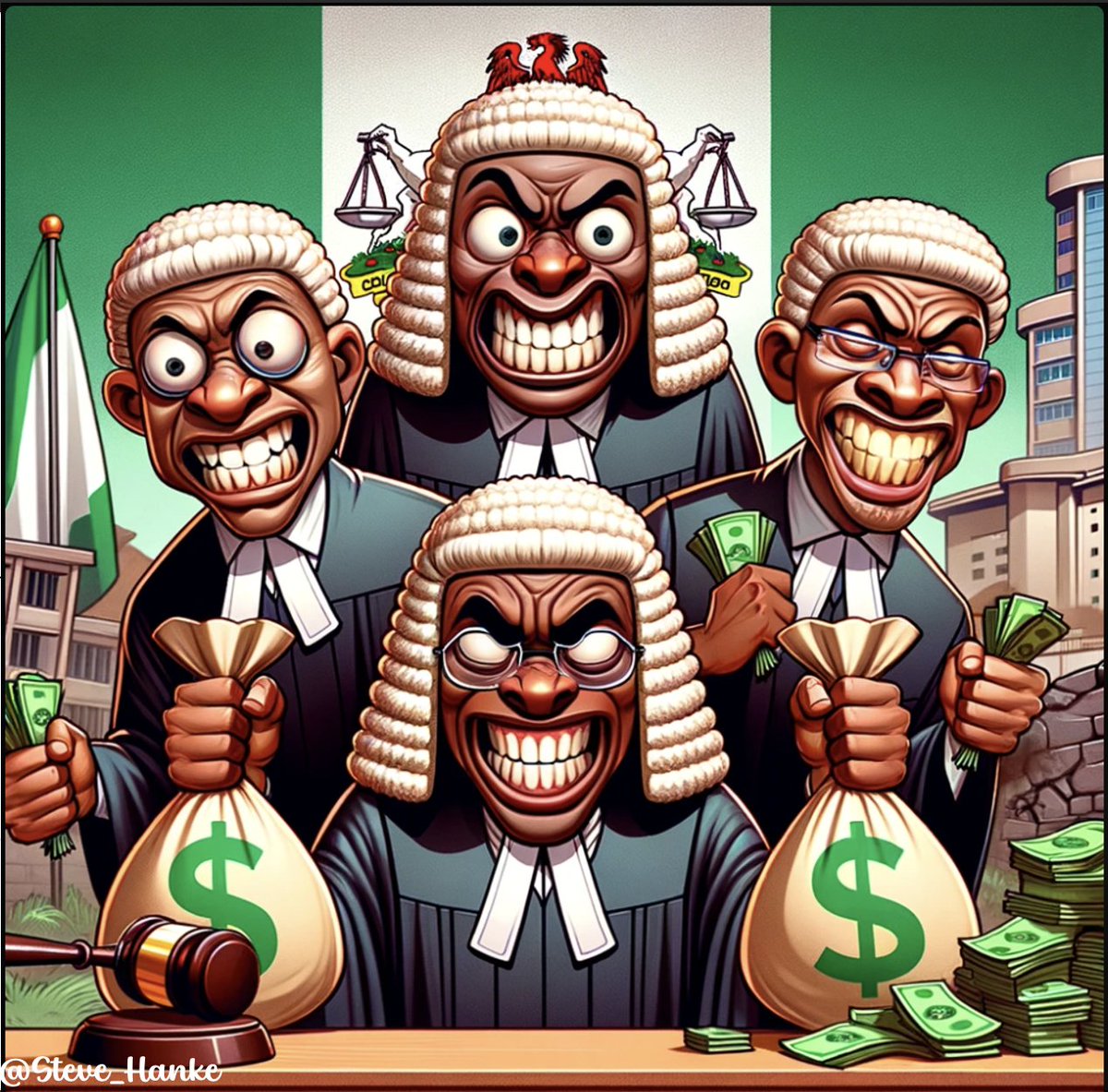 Nigeria judiciary system is corrupt, if you seek for true justice. You're on your own
