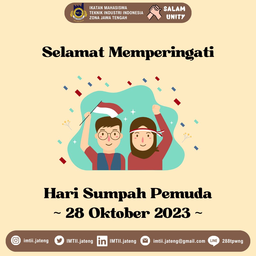 imtiijawatengah's tweet image. [𝗜𝗠𝗧𝗜𝗜 𝗭𝗢𝗡𝗔 𝗝𝗔𝗪𝗔 𝗧𝗘𝗡𝗚𝗔𝗛]
• Peringatan Hari Batik nasional •
_____
𝗦𝗔𝗟𝗔𝗠 𝗨𝗡𝗜𝗧𝗬🤝
#imtiizonajateng
#imtiIndonesia
#salamunity