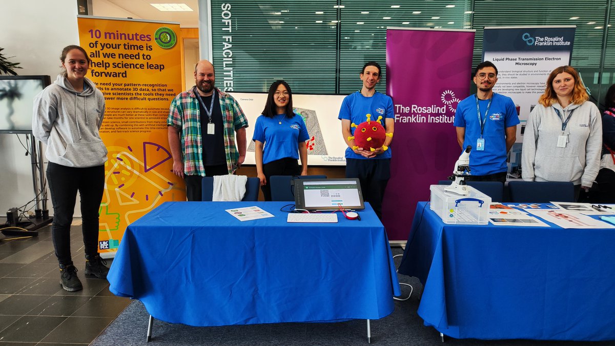 Thank you to our friends from @RosFrankInst and @STFC_Matters for joining our #OpenDay and helping us spread the love for #worldchangingscience!