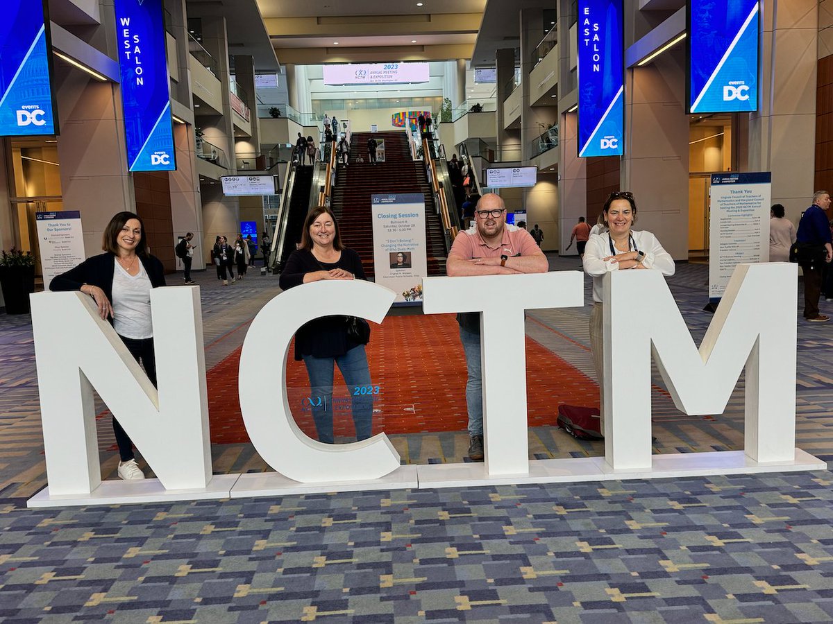 Allan Dougan (@allan_dougan) on Twitter photo As #NCTMDC23 wraps up, it has been great to connect with other educators and leaders from across the world with <a href="/DeniseHalliday1/">Denise Halliday</a>, <a href="/KathHol/">Kathryn Holmes</a> and <a href="/attard_c/">Prof Catherine Attard</a> <a href="/aamtinc/">AAMT</a> As #NCTMDC23 wraps up, it has been great to connect with other educators and leaders from across the world with <a href="/DeniseHalliday1/">Denise Halliday</a>, <a href="/KathHol/">Kathryn Holmes</a> and <a href="/attard_c/">Prof Catherine Attard</a> <a href="/aamtinc/">AAMT</a>