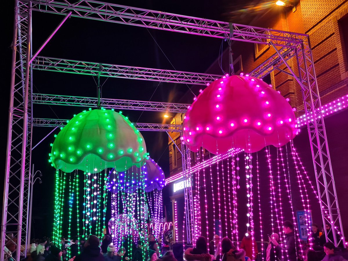 InsiderBkpl's tweet photo. Still time to get out and visit #lightpool. So many lovely installations around the town centre @visitBlackpool @BlackpoolBIDS @BpoolCouncil #Blackpool #Halloween #halfterm https://t.co/whT8qADOM0