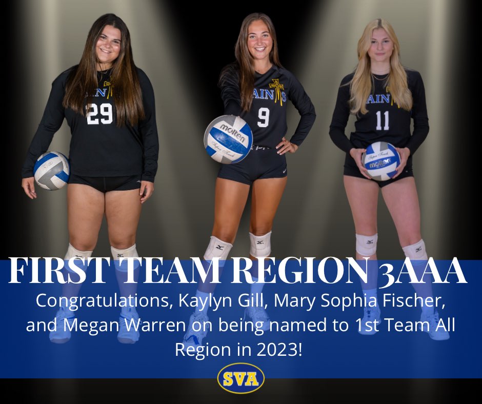 SVAAthletics's tweet photo. Seven SVA Volleyball players receive All Region Honors! 

We are so proud of this team and everything they accomplished this year! Amazing job, Saints! Keep shining!

#svaathletics https://t.co/0bj8e3ZmQa