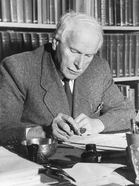 #Jung: "Writing is also like a kind of claim on me. The piece of paper says: 'I want to be written on.' Then, and only then, do I have the right attitude and am able to write." ~C.G. Jung, "The Dream of the Abandoned House," Reflections on the Life &amp; Dreams of C.G. Jung by Aniela