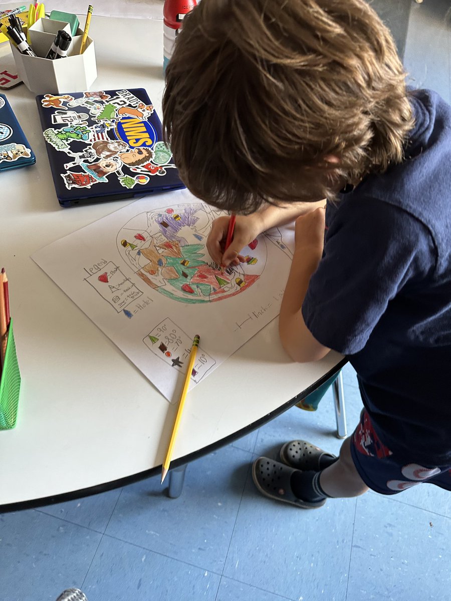 Applying our map skills to create maps of places we wish existed. These cartographers are rocking our social studies unit! 🗺️