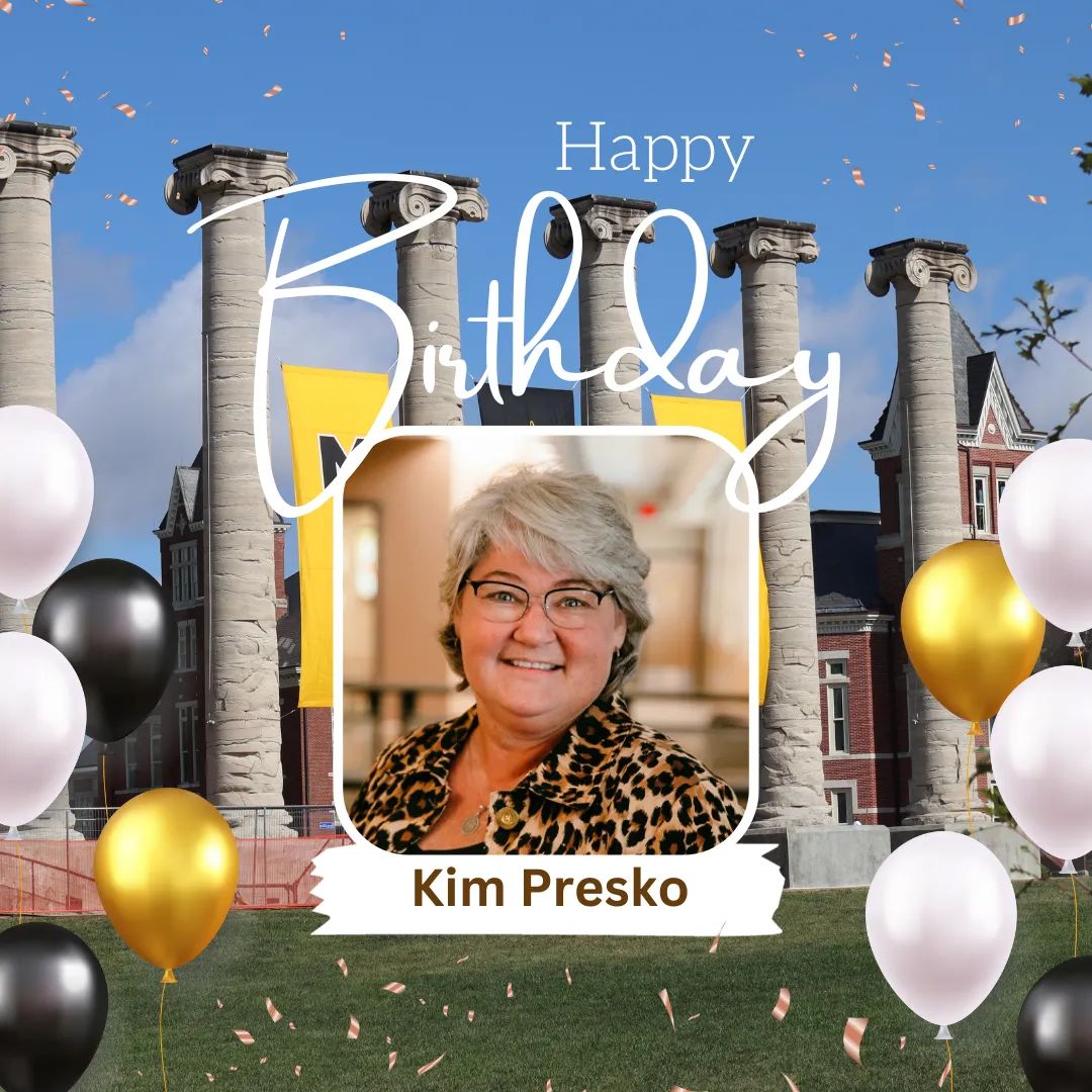 Happy birthday to Kim Presko! Kim is one of our Missouri Leadership Development Systems (MLDS) consultants. Please join us in wishing her a wonderful day!
