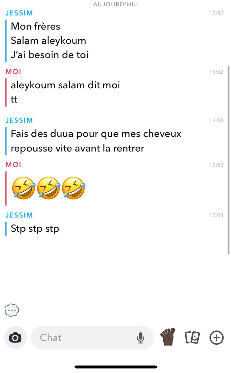 mon pote il est aller au coiffeur regarder il m’envoie quoi 🤣🤣🤣🤣🤣