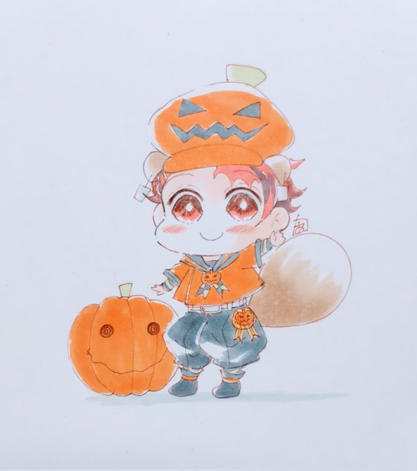 「pumpkin hat」 illustration images(Latest｜RT&Fav:50)