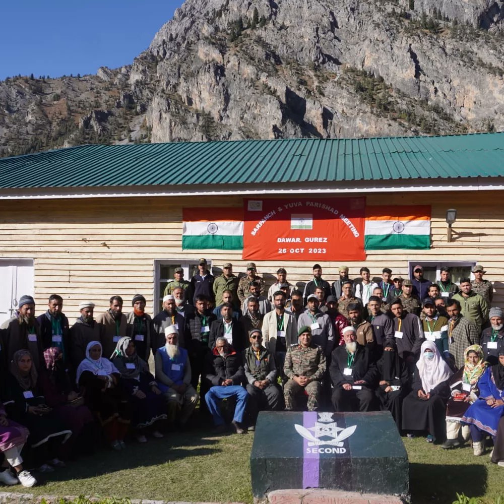kupwarasentinel's tweet photo. A capacity-building session was organized for #Sarpanches, #Panches, and #Youth members from all panchayats in #Gurez. The event aimed to address prevalent issues in their respective areas and enhance their understanding of #RuralDevelopment, with a total of 61 attendees. https://t.co/wMEMBuceDa