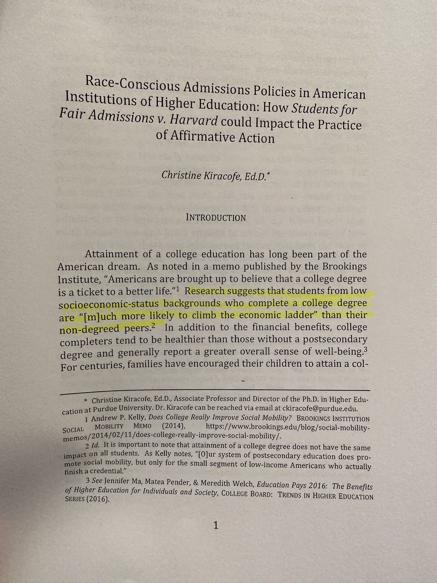 jayaugustine9's tweet photo. Thx Dr. @Christine_RK1 4 such a well-researched work on #SFFA &amp; a history of #AffirmativeAction ⚖️ https://t.co/LCDZwNQObl