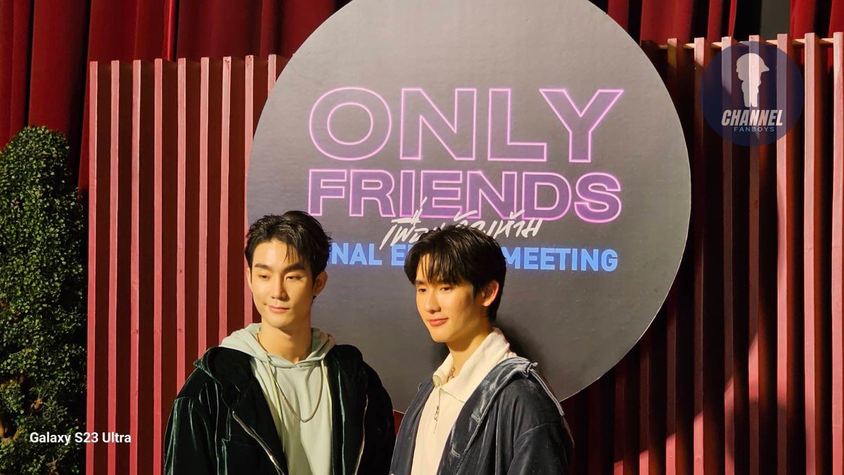 channelfanboys's tweet photo. The perfect TopMew

@fforcejs @kasibook 

#OnlyFriendsSeriesFinalEP

Special thanks: #GalaxyS23 https://t.co/8YNAZlUl0B