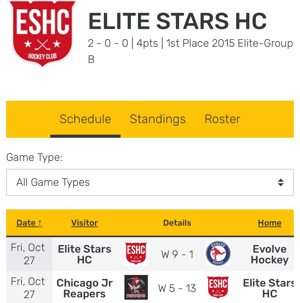 elitestars24's tweet photo. Our 15 @elitestars24 marching into day 2 of @exposure_hockey area code tourney. With a 2-0 start. Tough day 2 w/ games against @BosAdvantage &amp; Playoff round 1. @SuperSeriesAAA @usahockey @e9bhlhockey @fedhockey #ESHC #development https://t.co/9eaBalbsXP