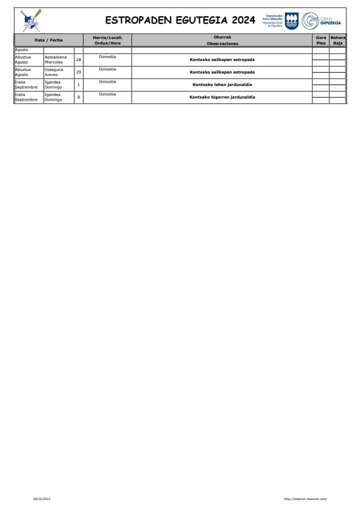 Gipuzkoako Arraun Federakundea tweet media